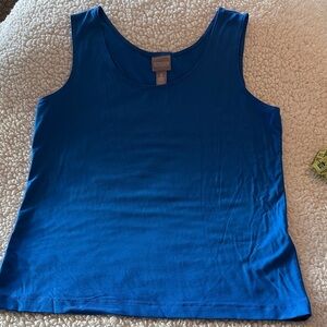 Chico's Royal Blue Scoop Neck Tank